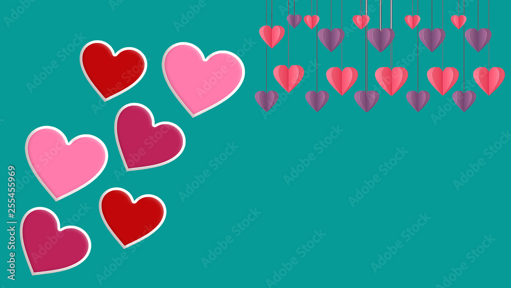 background with heart for valentine's day background with heart for valentine's day