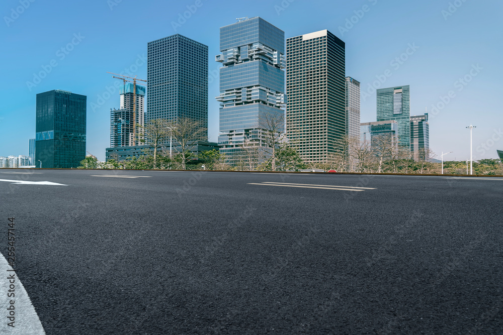 Urban Road, Highway and Construction Skyline Urban Road, Highway and Construction Skyline