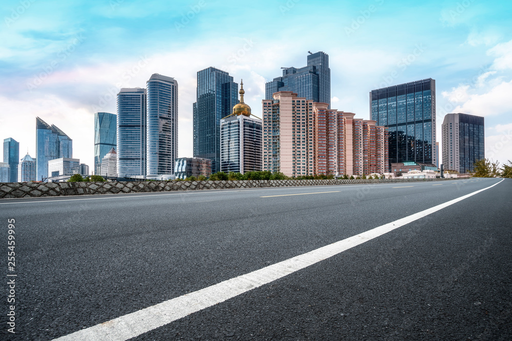 Urban Road, Highway and Construction Skyline..