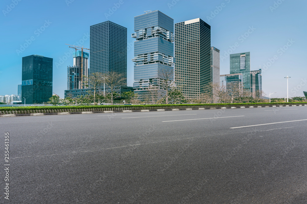 Urban Road, Highway and Construction Skyline Urban Road, Highway and Construction Skyline