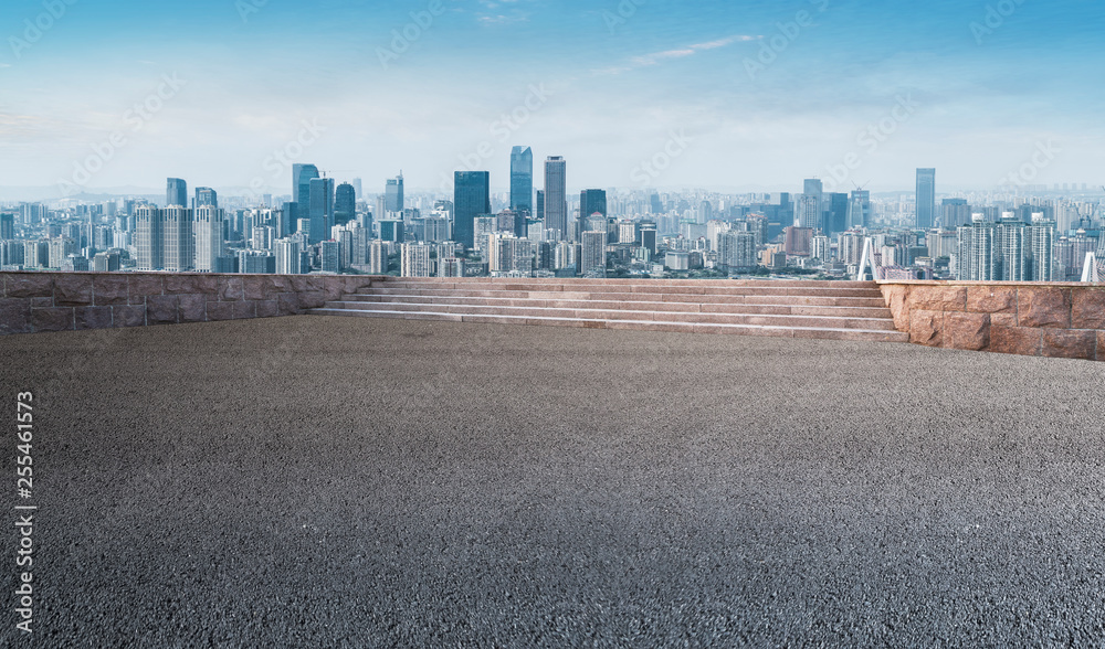 Urban Road, Highway and Construction Skyline Urban Road, Highway and Construction Skyline