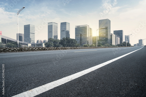 Urban Road  Highway and Construction Skyline