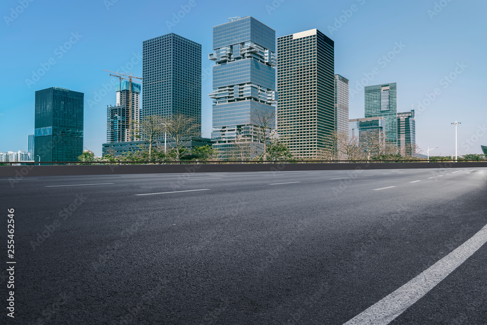 Urban Road, Highway and Construction Skyline Urban Road, Highway and Construction Skyline