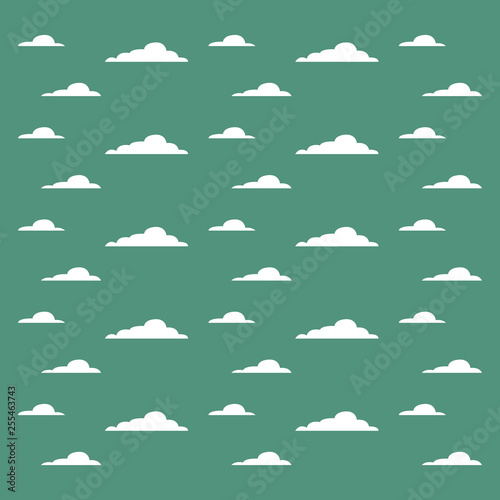 clouds sky decoration white background