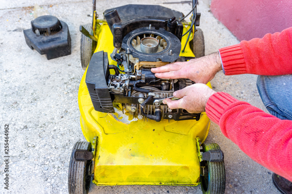 Old discount grass cutter