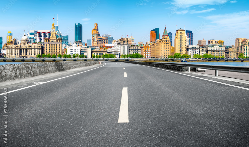 Urban Road, Highway and Construction Skyline..