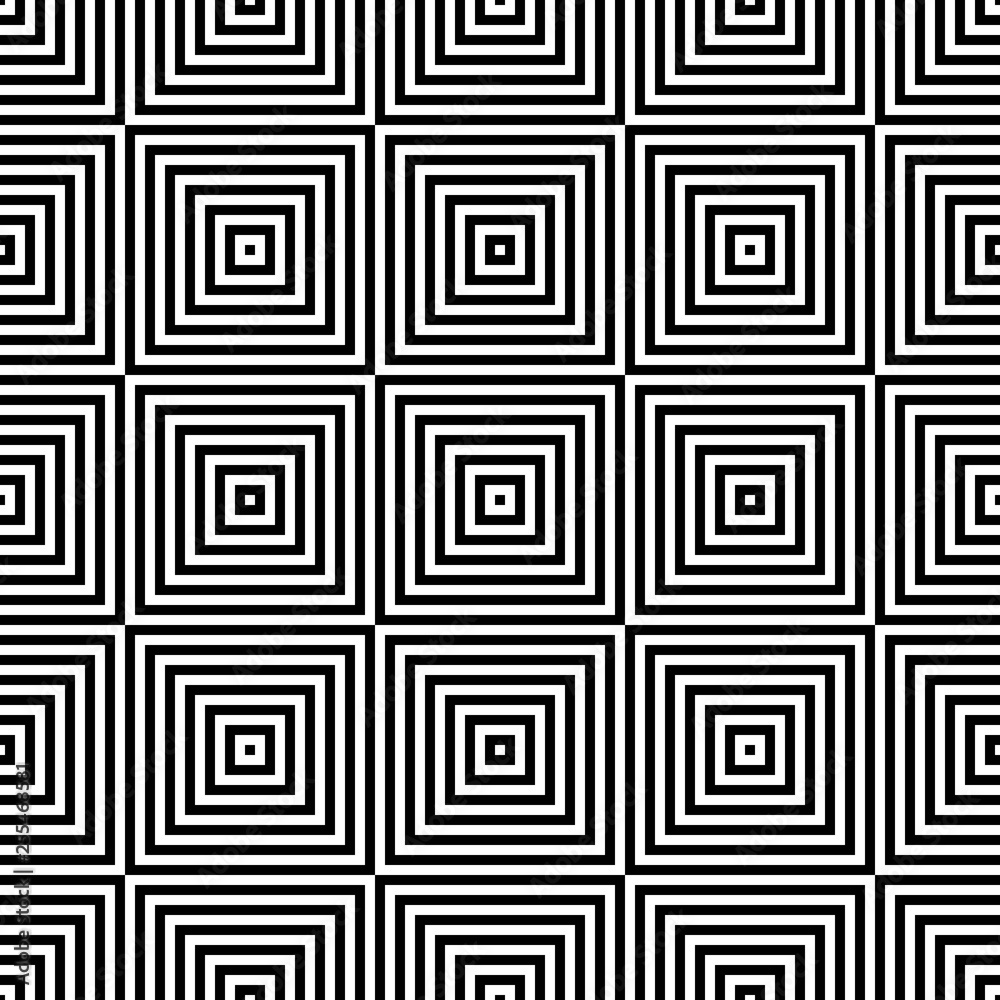 seamless black and white squares