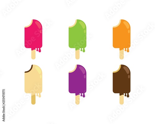Ice cream vector icon
