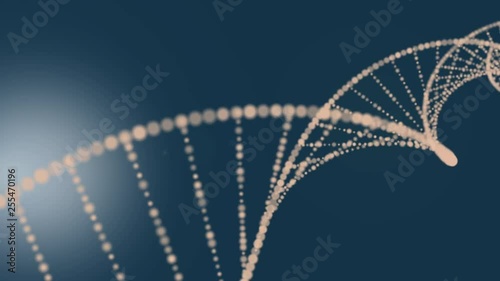 DNA and medical and technology background. Health and science icon.
