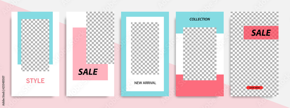 Modern minimal square shape template in pink, blue, turquoise, red and white color with frame. Corporate advertising template for social media stories, story, business banner, flyer, and brochure. Modern minimal square shape template in pink, blue, turquoise, red and white color with frame. Corporate advertising template for social media stories, story, business banner, flyer, and brochure.