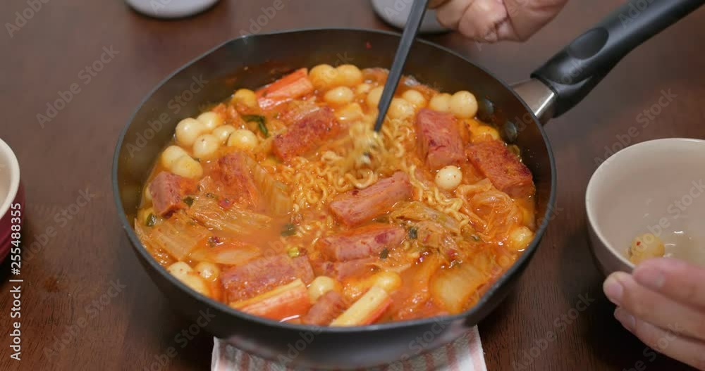 Korean Budae jjigae Korean Budae jjigae