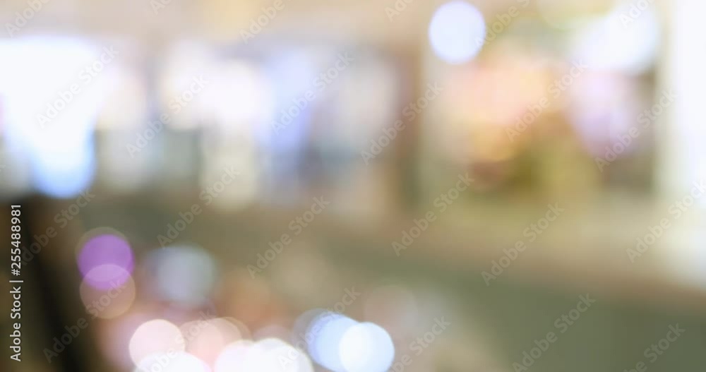 Blur of shopping mall Blur of shopping mall