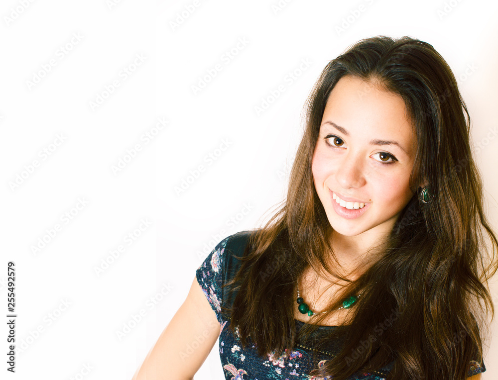 young pretty stylish hipster girl posing emotional isolated on white background happy smiling cool smile, lifestyle people concept young pretty stylish hipster girl posing emotional isolated on white background happy smiling cool smile, lifestyle people concept