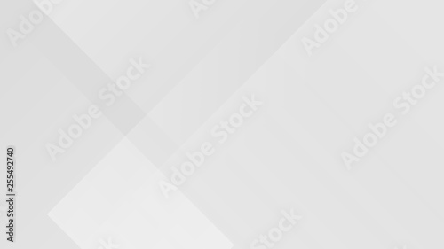 White gradient abstract polygon pattern on gray background.