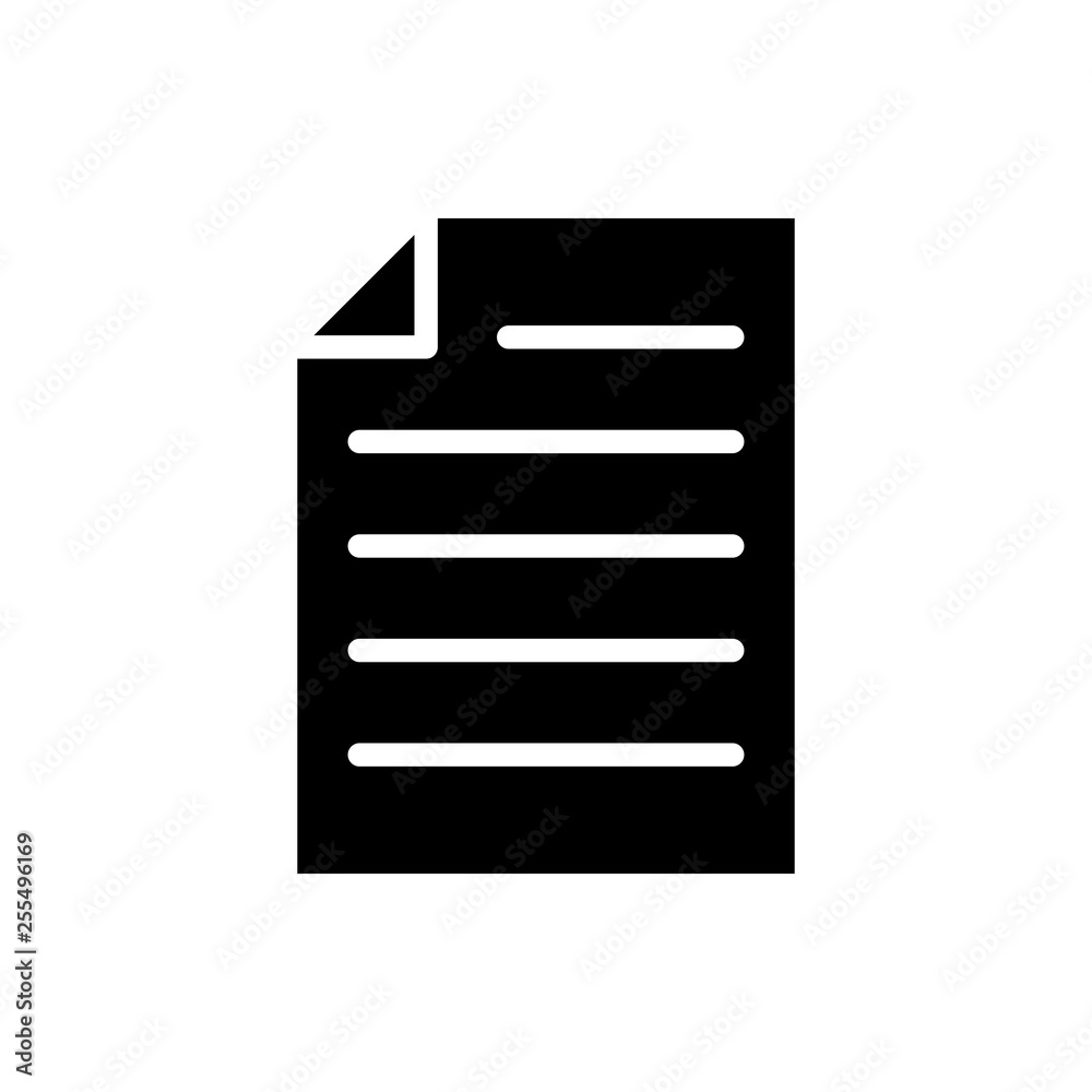 File Icon. Document icon vector. Paper icon. File Icon. Document icon vector. Paper icon.