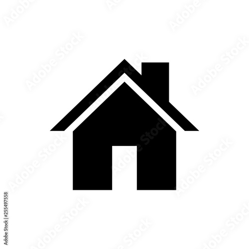 Home icon vector. House vector icon © AAVAA