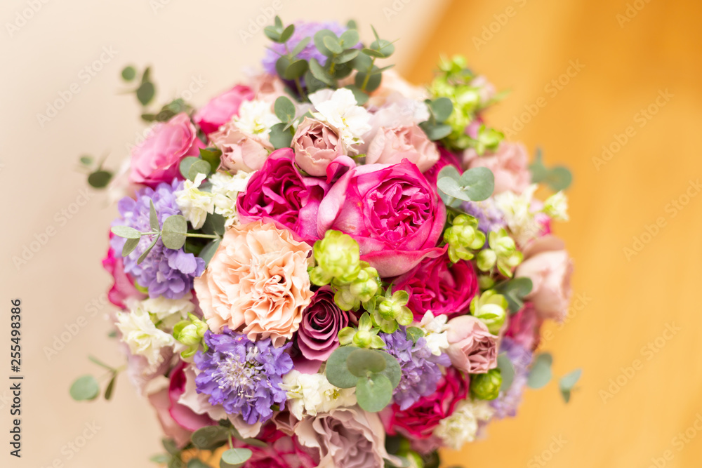 カラフルなブーケ