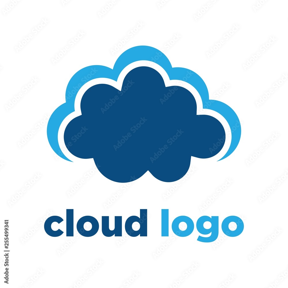 cloud logo design vector cloud logo design vector