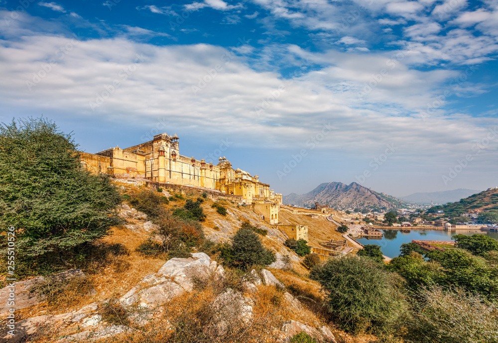 Fototapeta premium Amer Fort, Jaipur, Rajasthan, India