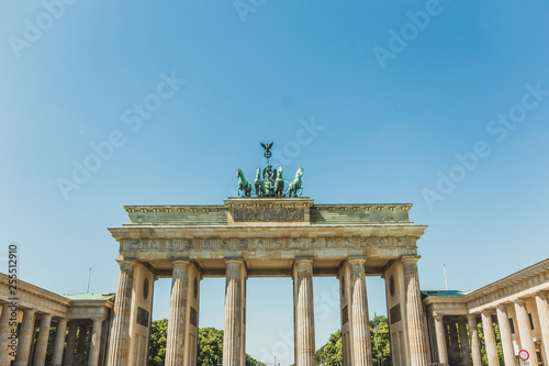 The Brandenburger Tor (Brandenburg Gate) in Berlin Germany