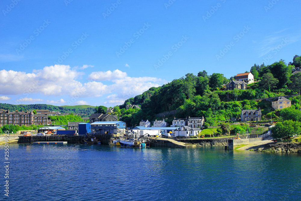 Oban, the town in Scotland