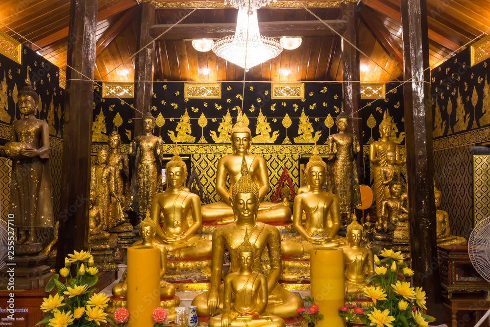 Fototapeta premium Buddha statue in the temple Thailand.