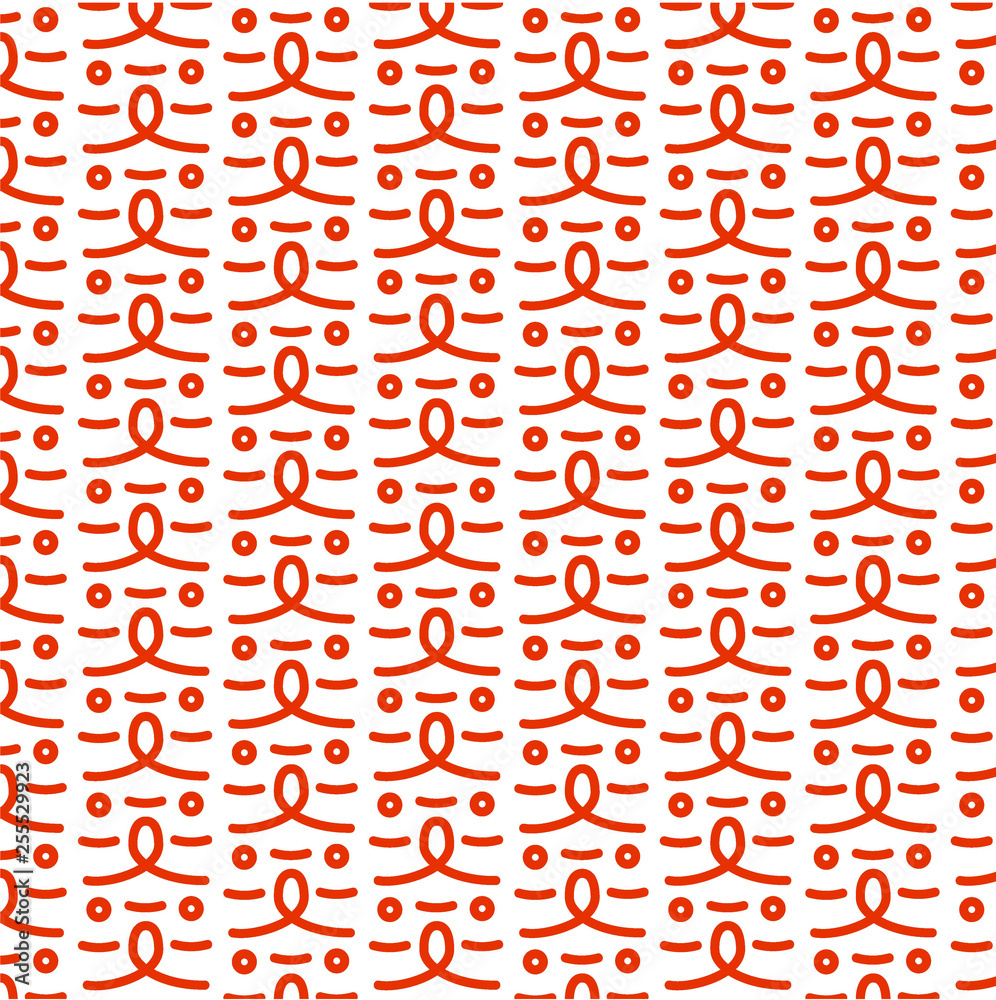 Pattern twisted loop and points under the style of knitting Pattern twisted loop and points under the style of knitting