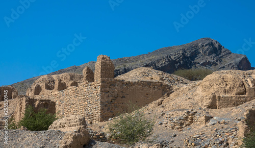 Die Ruinen von Tanuf  Oman