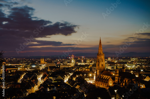 Freiburg ist nicht nur am Tag die schönste Stadt wo es gibt auch bei Nacht ist sie einfach Traumhaft. © Lukas