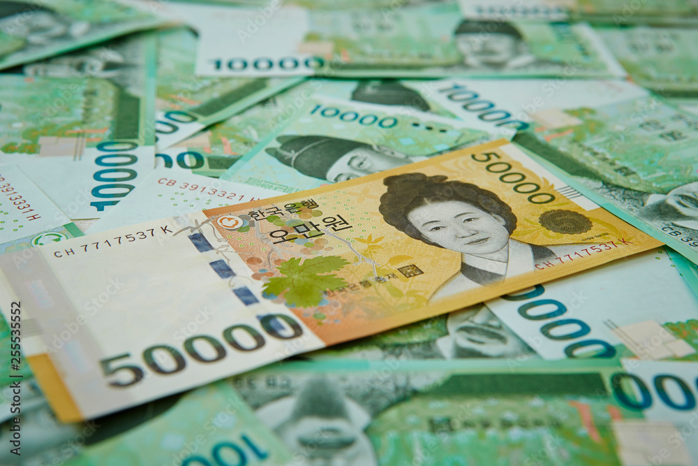 Korean won banknotes Korean won banknotes