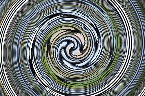 radial spiral multicolored chromatic background
