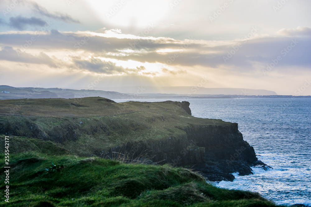 Irish sunset on the cliffs10