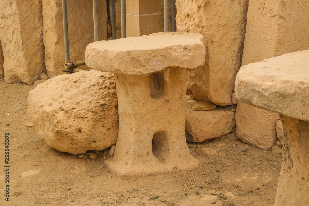 Hagar Qim, ancient Megalithic Temple of Malta