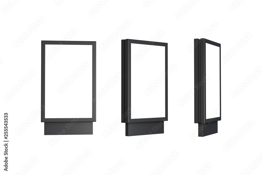 Empty Blank Billboard for Advertisement Mockup Empty Blank Billboard for Advertisement Mockup