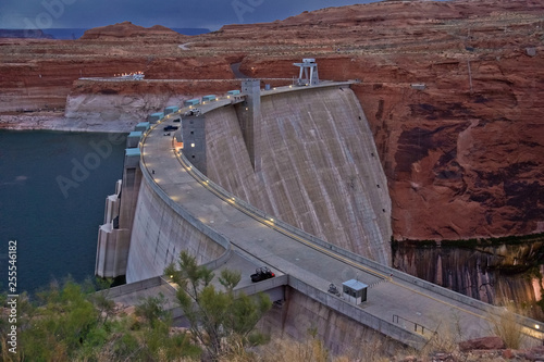 Glen Dam lake powell arizona