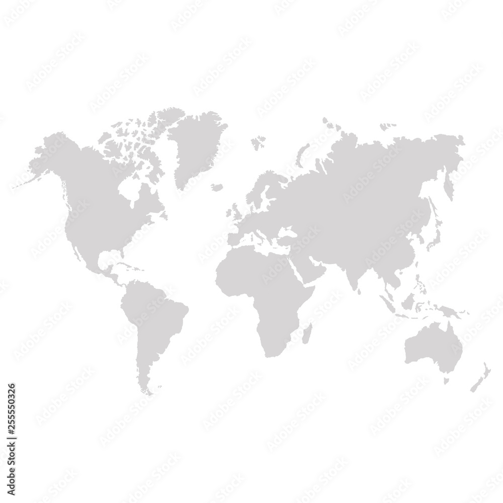 vector political world map