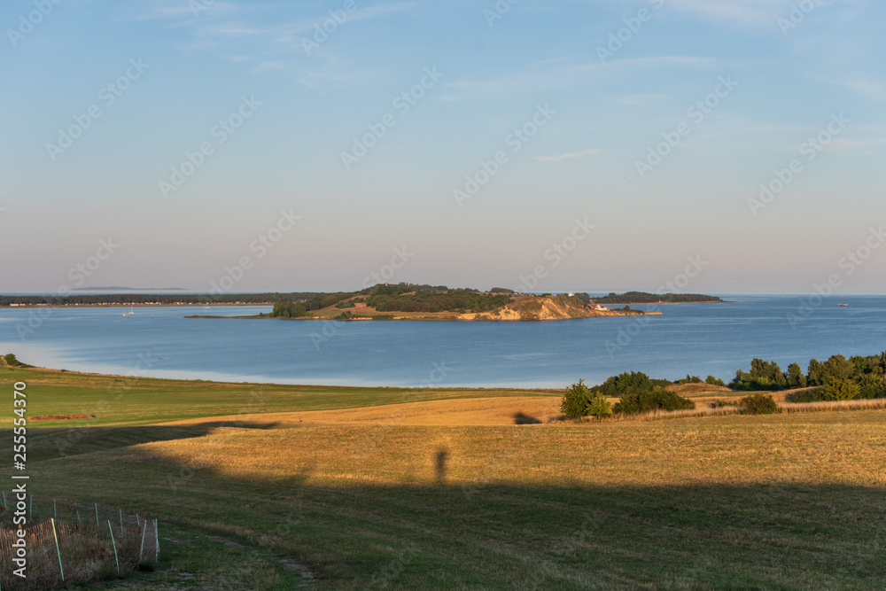 The landscape on island Ruegen, Germany The landscape on island Ruegen, Germany