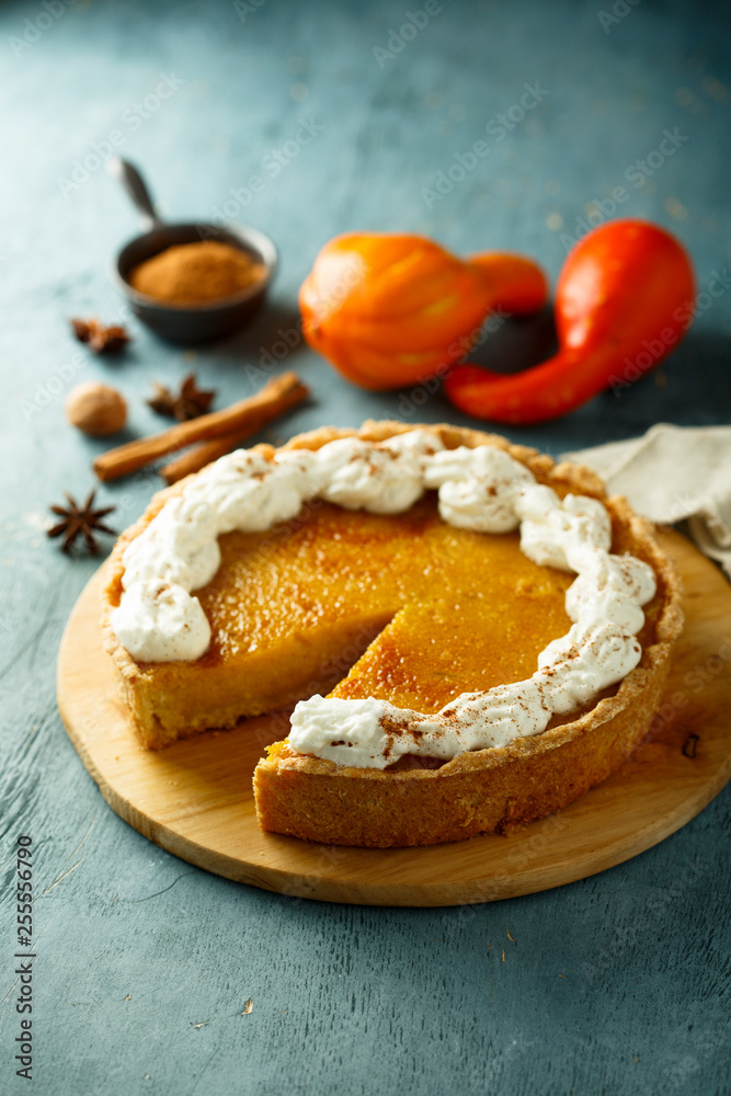 Homemade pumpkin tart Homemade pumpkin tart