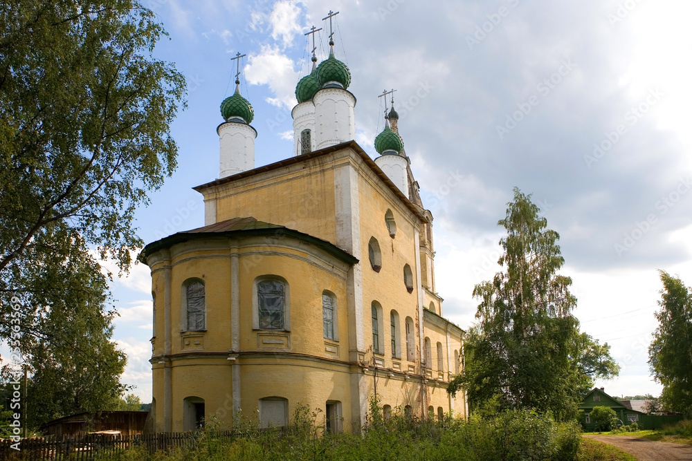 Obraz premium Miasto Tutaev. Rosja.