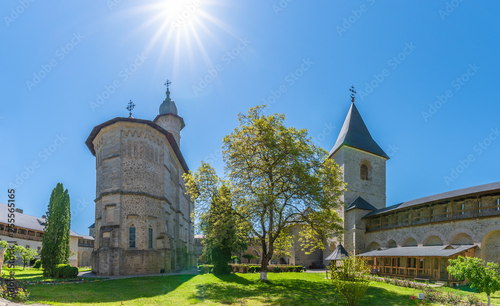 Dragomirna ortodox monastery, Suceava, Bucovina, Romania