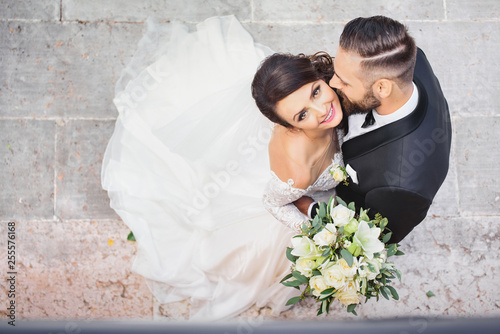 Fotografia, Obraz beautiful wedding couple