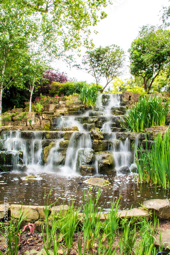 waterfall in Regent’s park London England