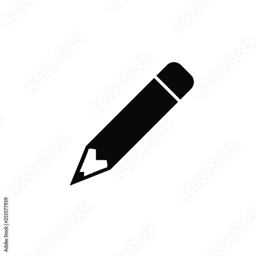 pencil icon, pencil symbol, vector.