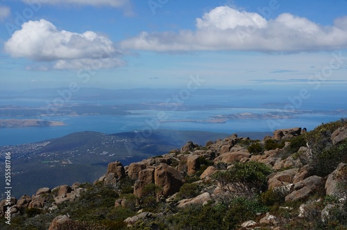 view of coastline in tasmania