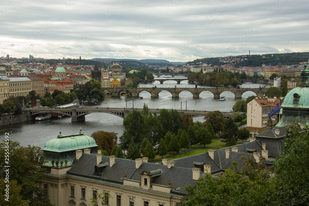 View of Prague From Letna Park - Czech Republic