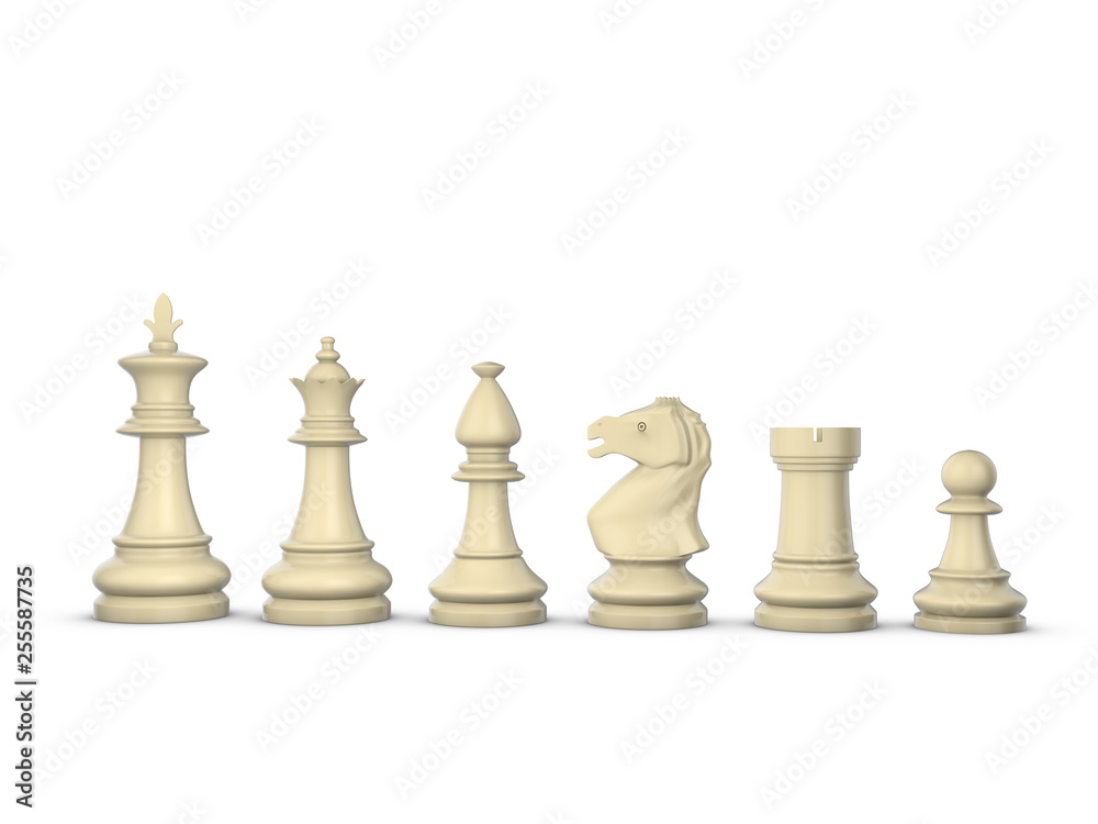 Chess pieces set