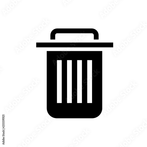 Garbage icon illustration