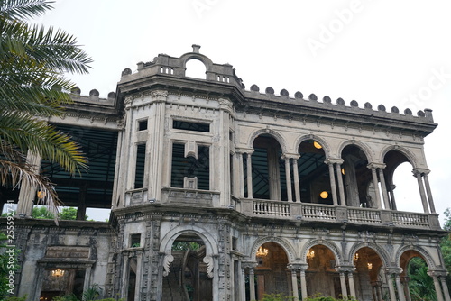 Old historical building near Bacolod City, Philippines photo