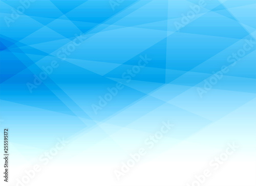 abstract blue geometric shapes background design