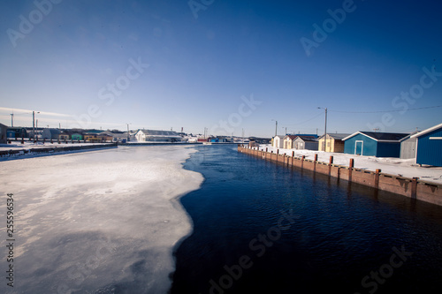 Fishing Harbor in winter © rusty elliott